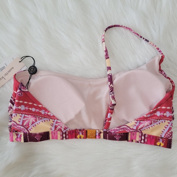 Nanette Lepore Swim Bikini Set 8 Bohemian Print Asymmetrical Cut High Rise NWT - Picture 3 of 16